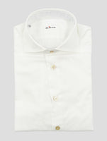 Kiton White Cotton Shirt