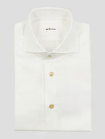 Kiton White Cotton Shirt