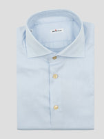 Kiton Light Blue Cotton Shirt
