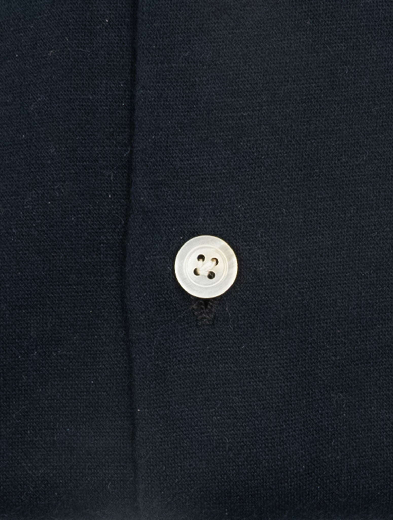 Kiton Blue Navy Cotton Cashmere Korean Shirt