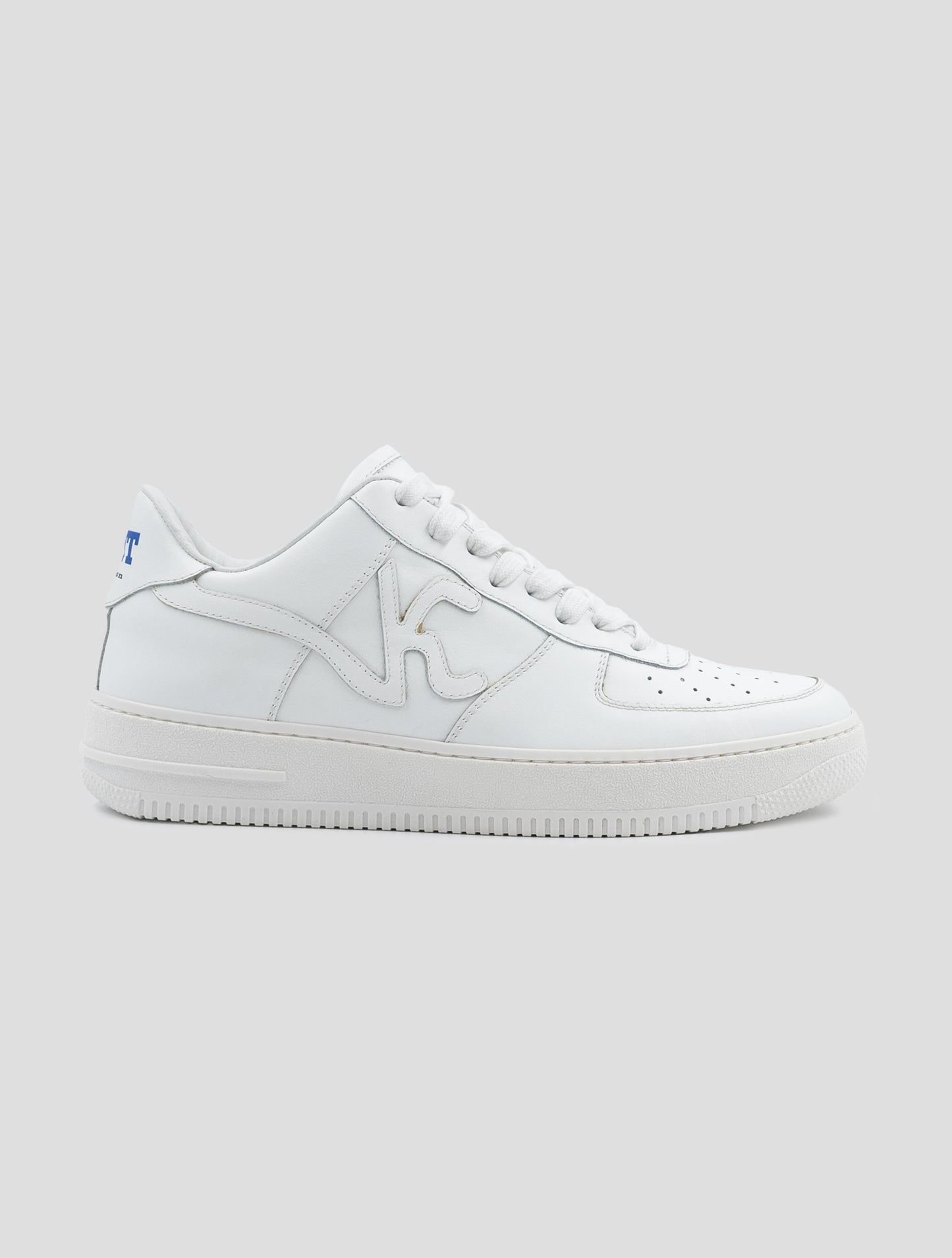 Kiton Knt White Leather Sneakers