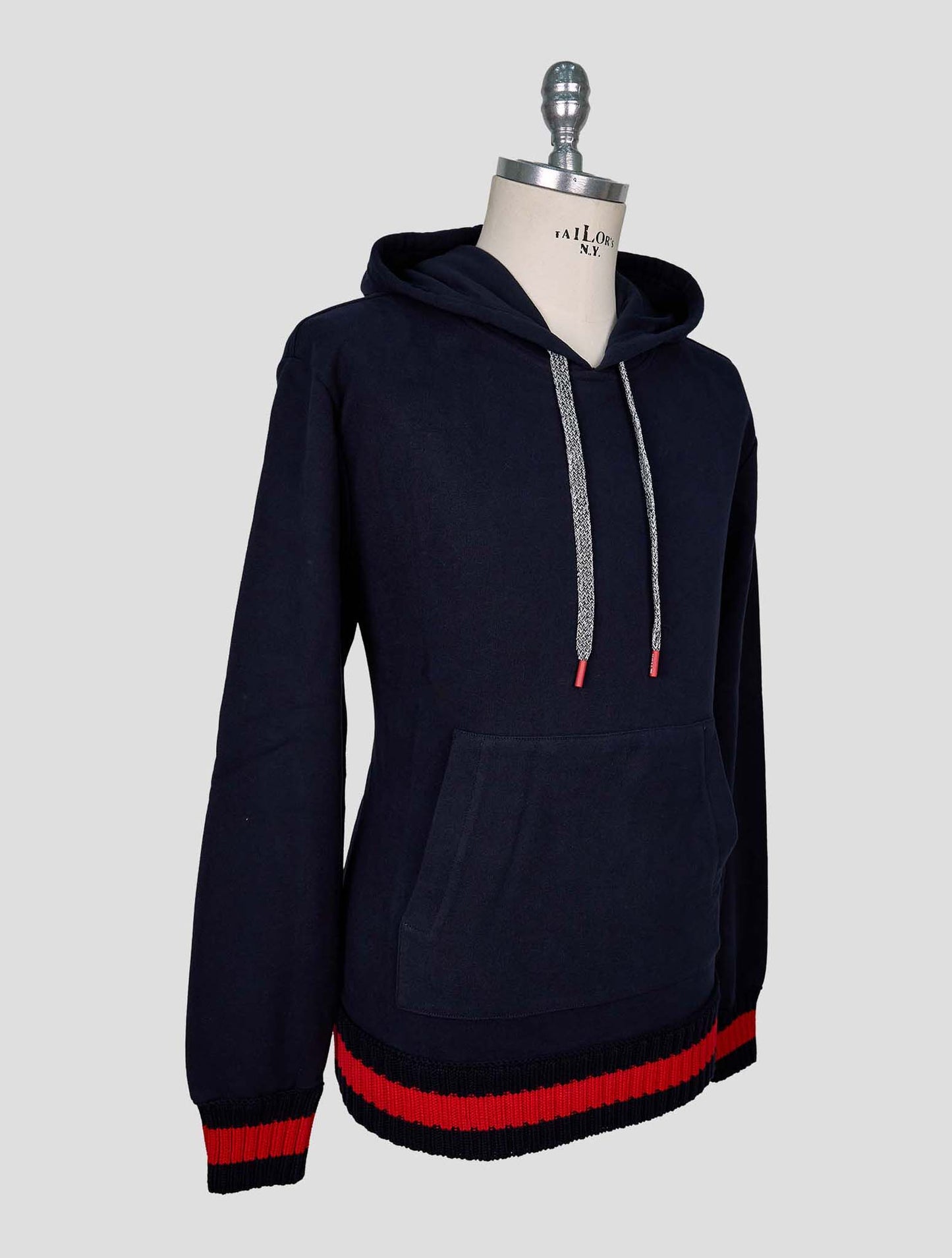 Kiton Blue Cotton Tracksuit