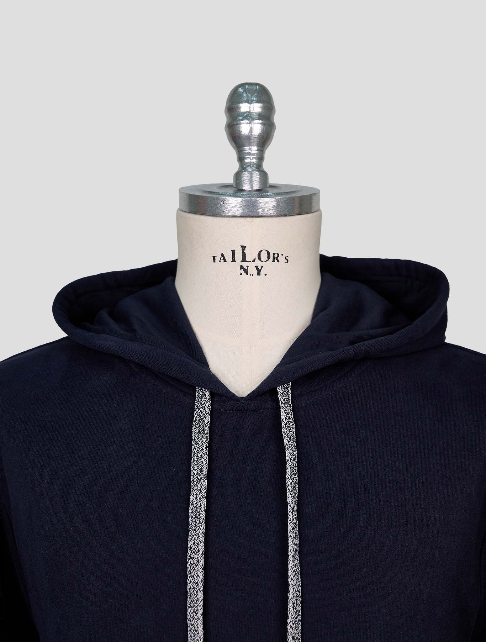 Kiton Blue Cotton Tracksuit