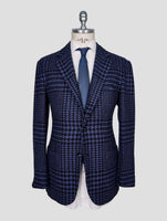 Kiton Blue Cashmere Blazer