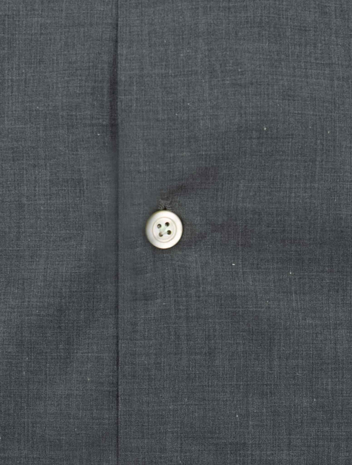 Kiton Gray Cotton Shirt