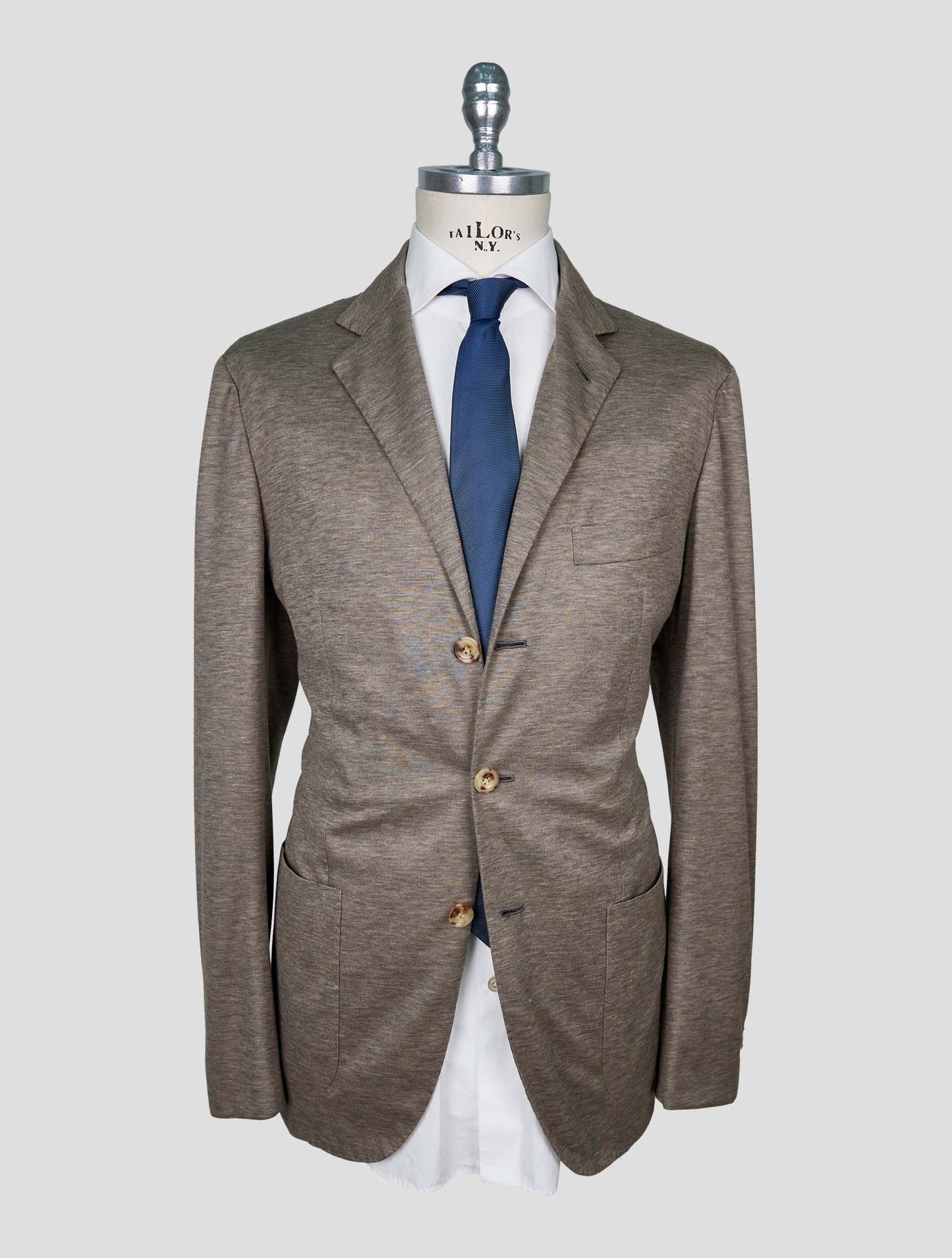 Kiton Beige Cashmere Blazer