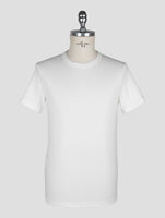 Kiton White Cotton Ea Underwear Shirt