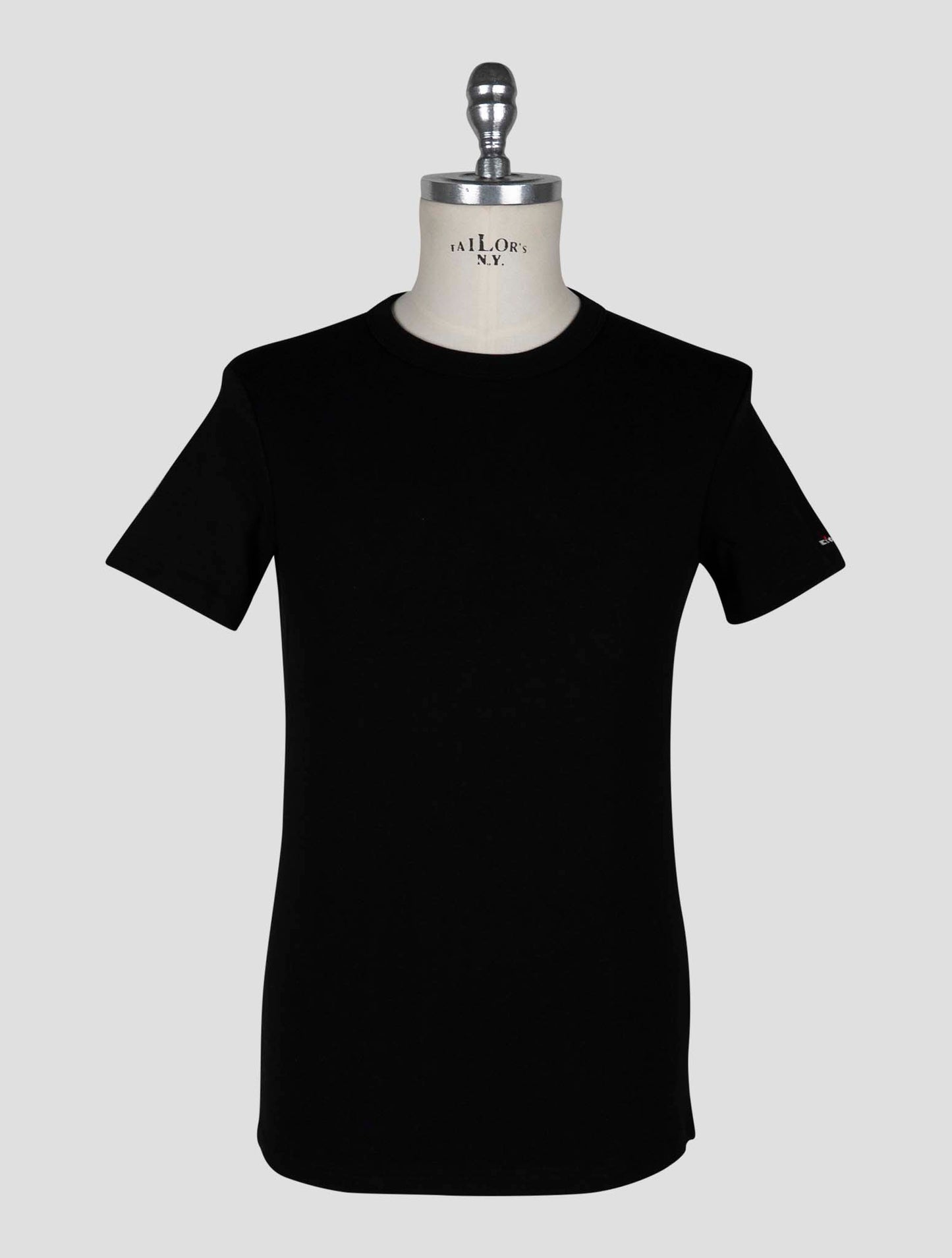 Kiton Black Cotton Ea Underwear Shirt
