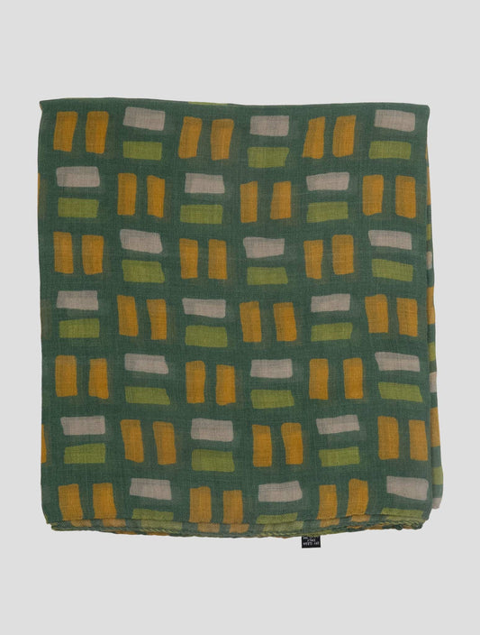 Kiton Multicolor Cashmere Scarf 70x180