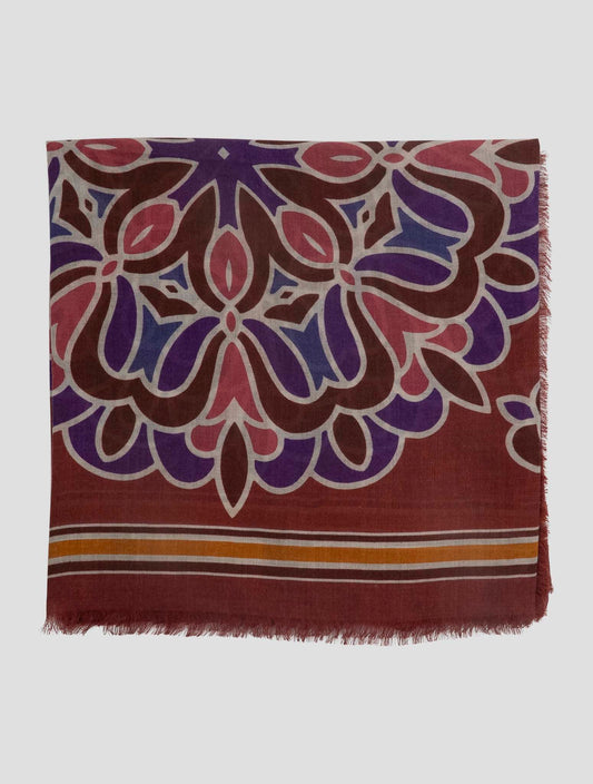Kiton Multicolor Cashmere Scarf 65x180