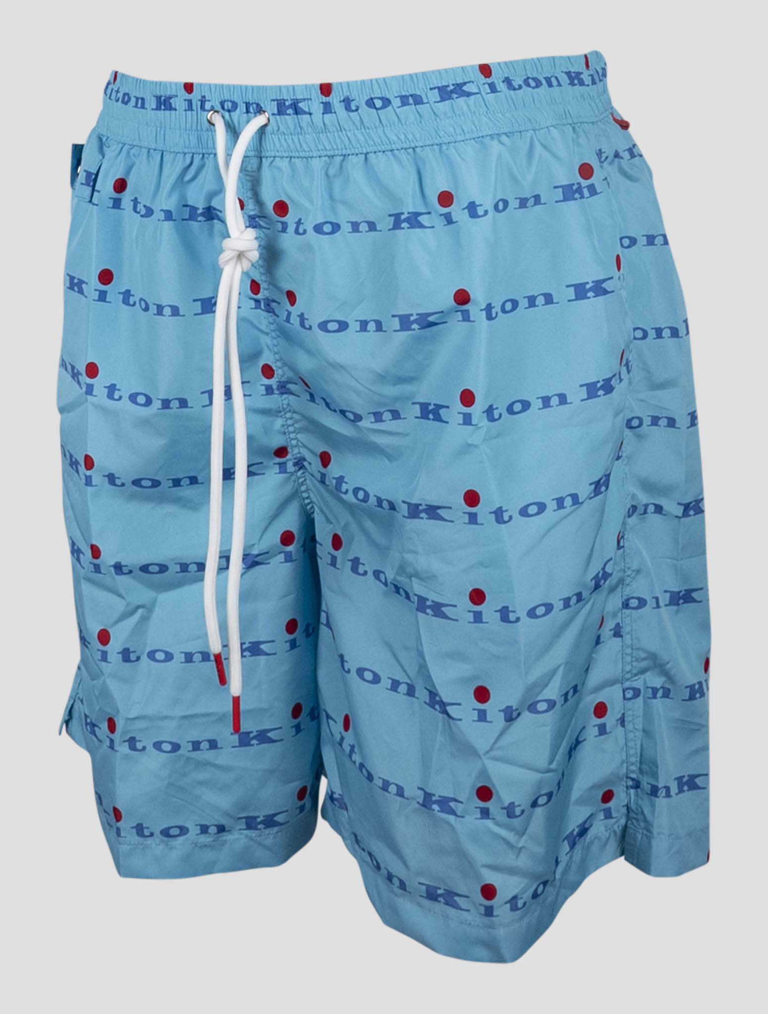 Kiton Light Blue Pl Swim Trunks