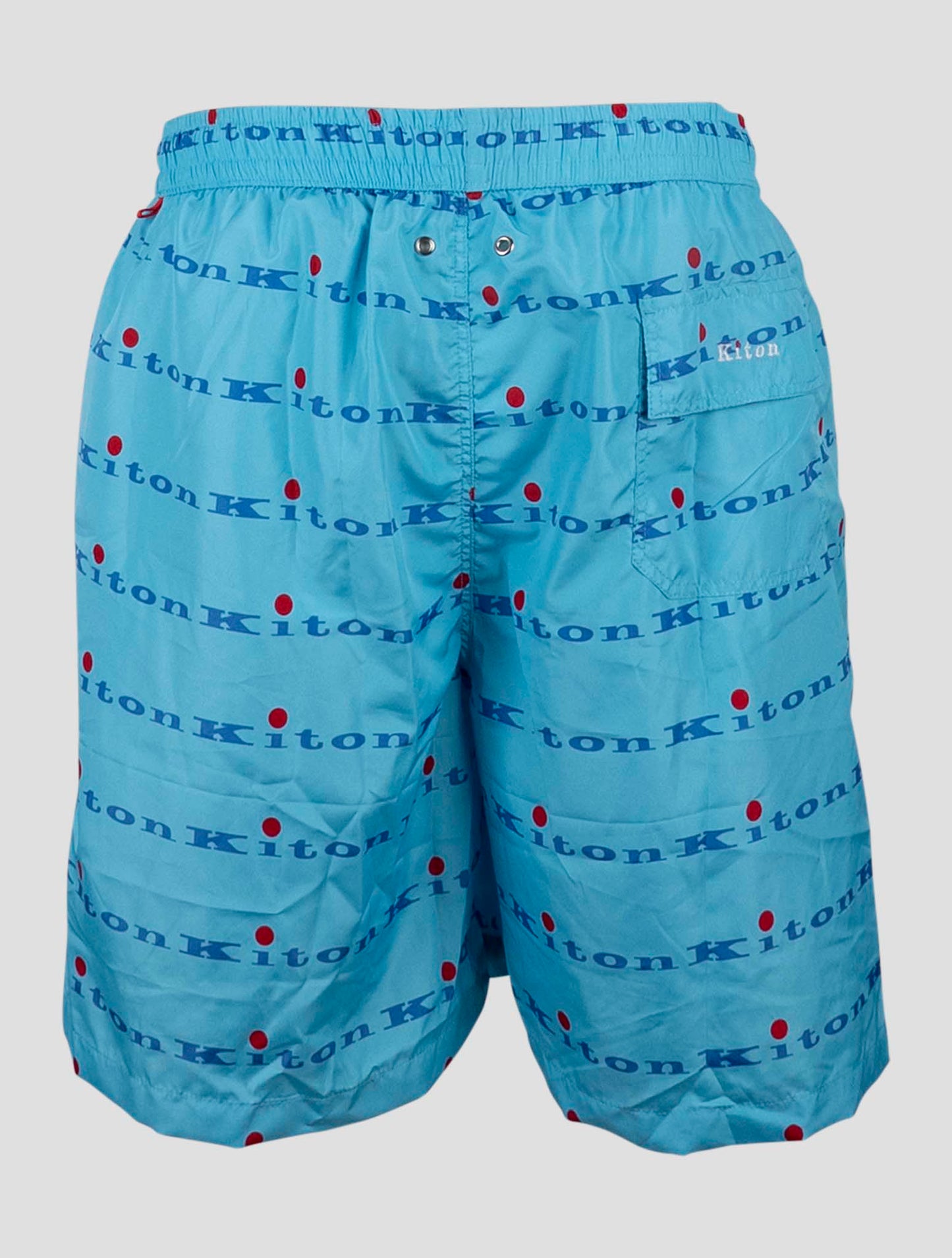 Kiton Light Blue Pl Swim Trunks