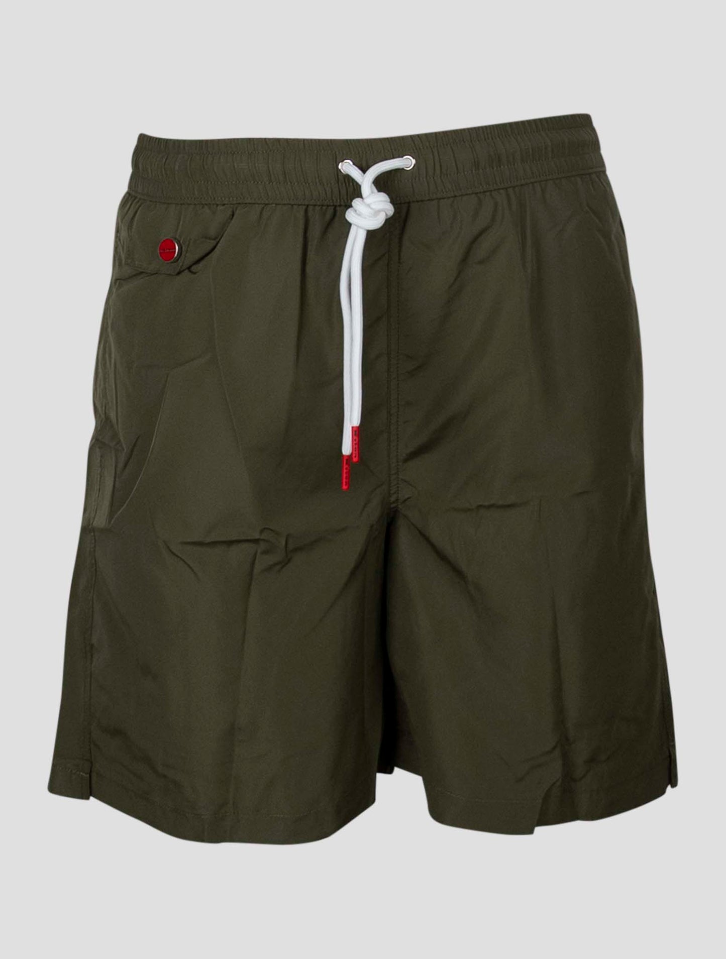 Kiton Green Pl Swim Trunks