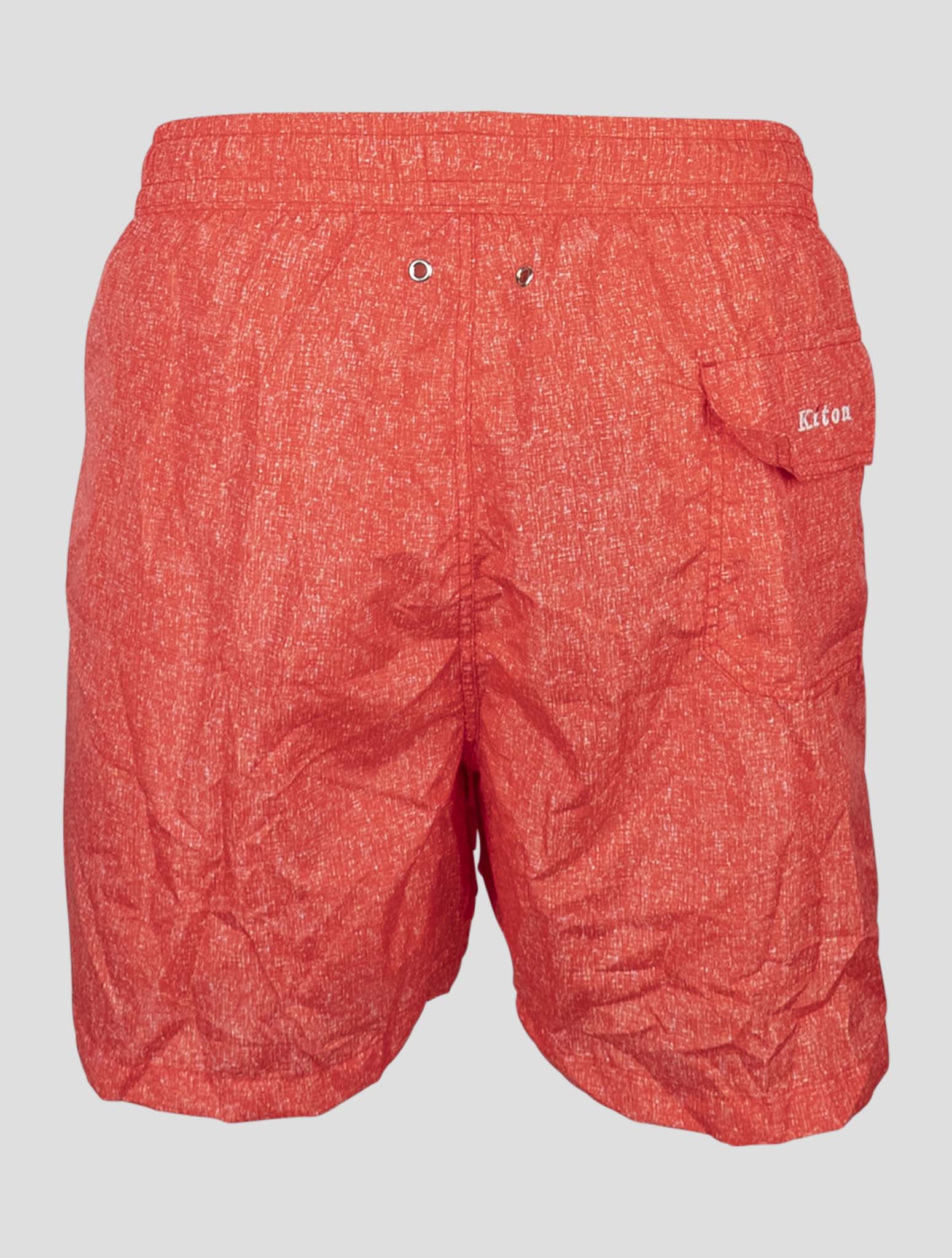 Kiton Red Pl Swim Trunks