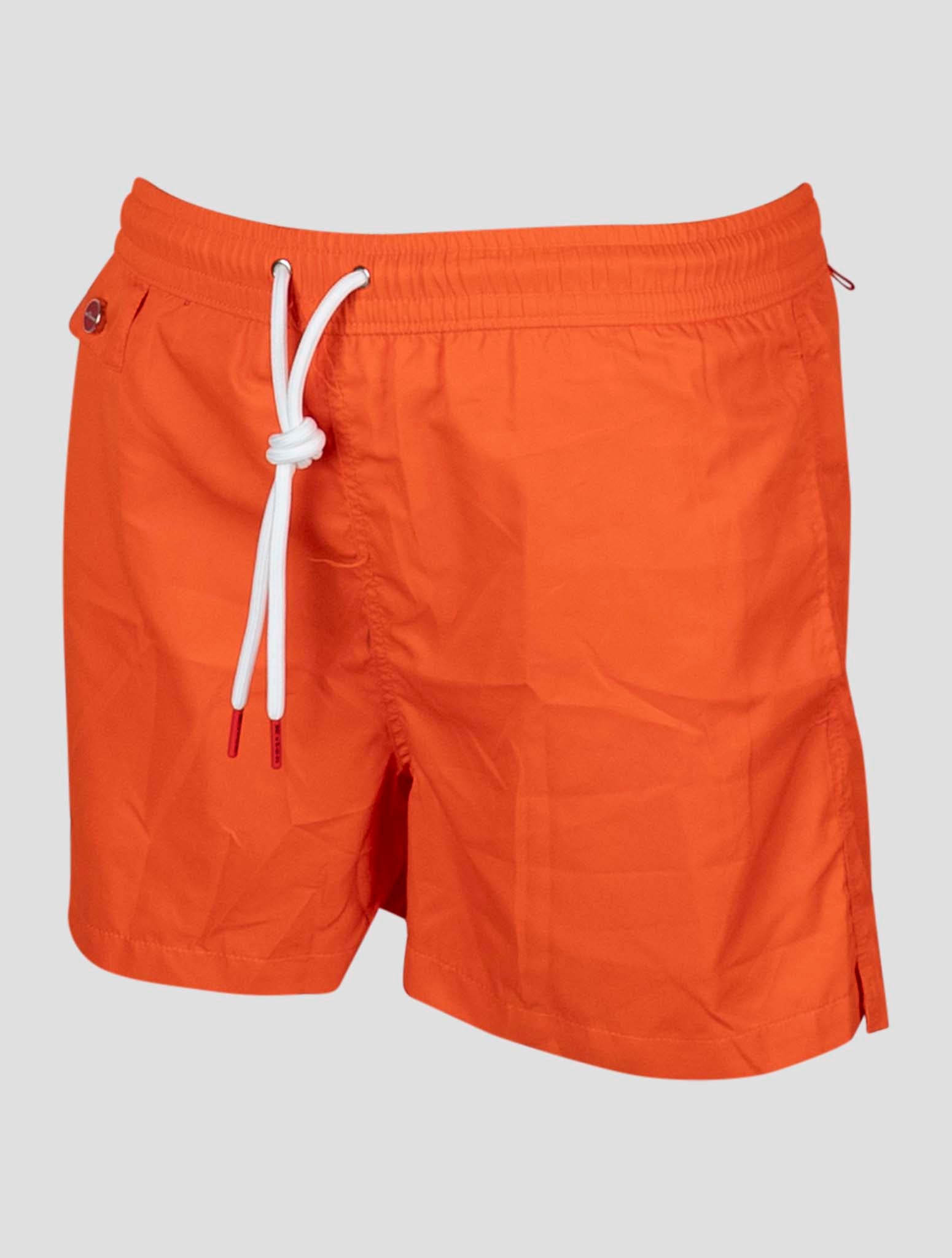 Kiton Orange Pl Swim Trunks