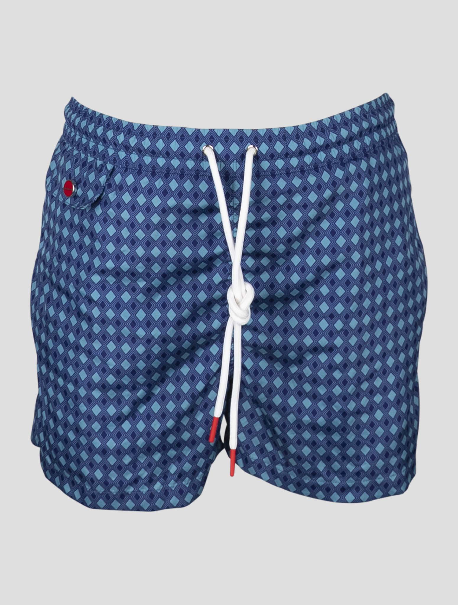 Kiton Purple Light Blue Pl Swim Trunks