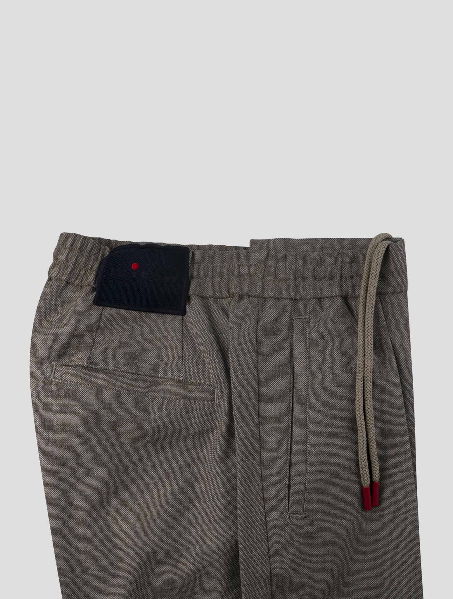 Kiton Gray Wool Pants