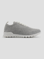 Kiton Gray Cashmere Pl Sneakers Women