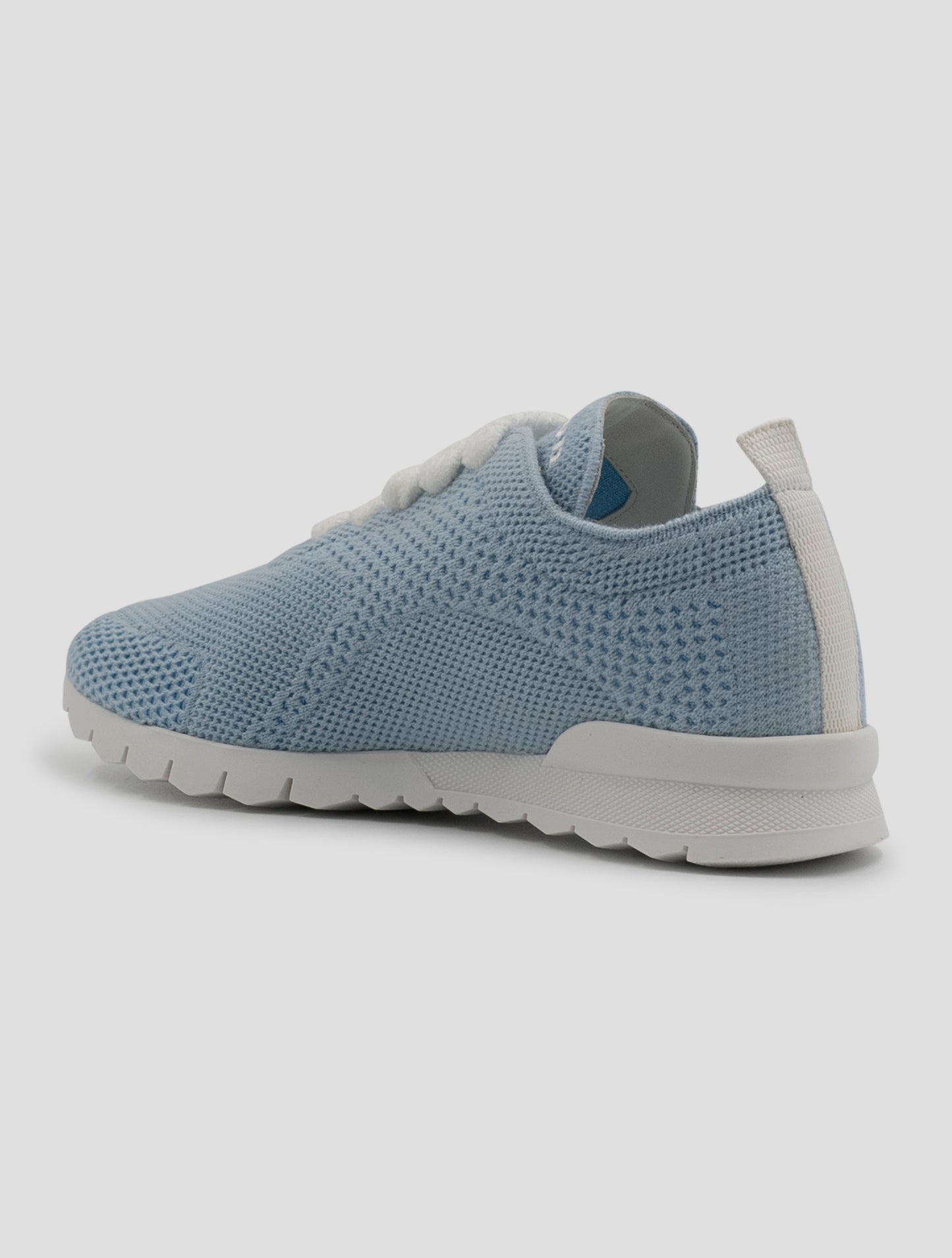 Kiton Light Blue Cashmere Pl Sneakers Women