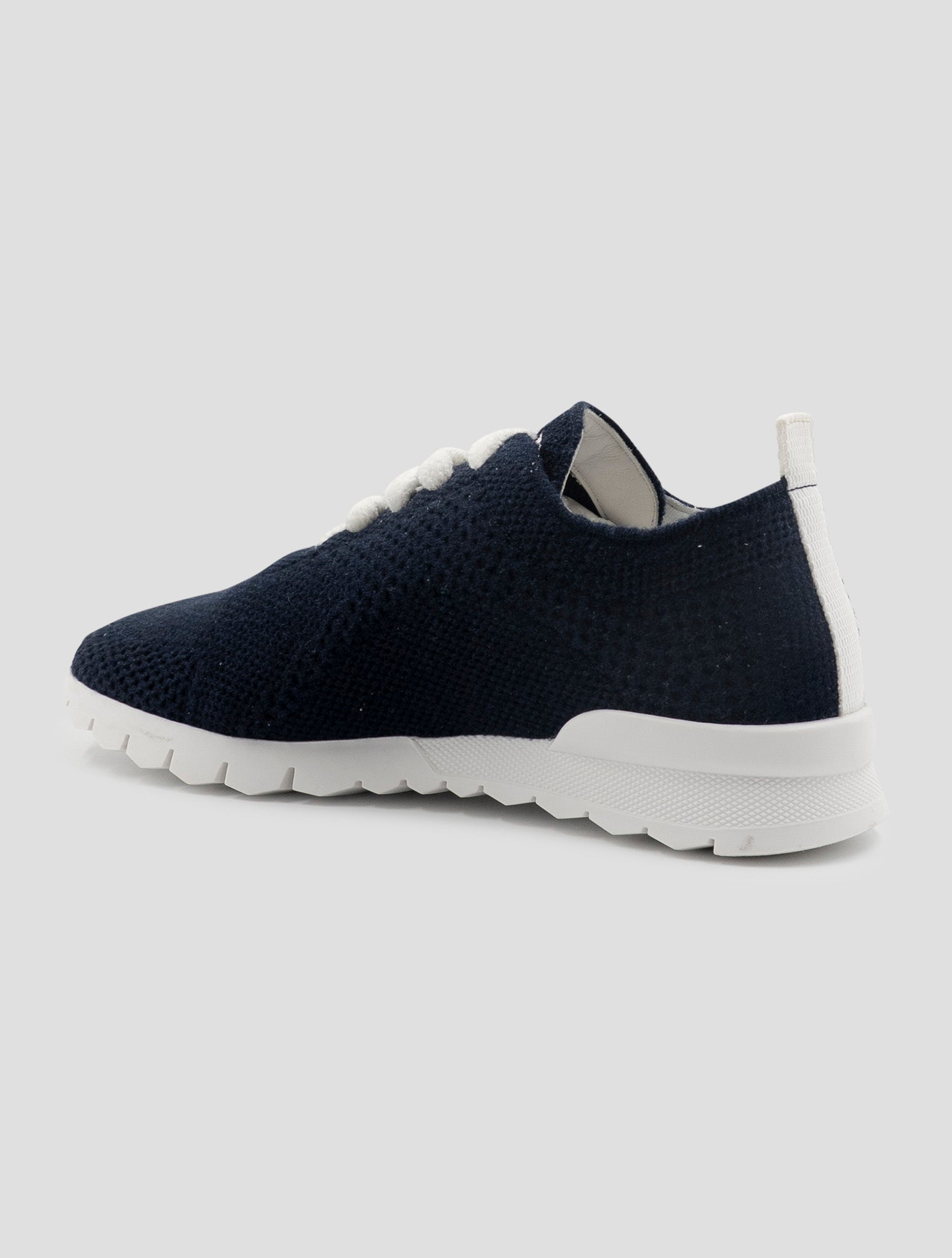 Kiton Blue Cashmere Pl Sneakers Women