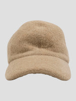 Kiton Brown Wool Baseball Cap Women