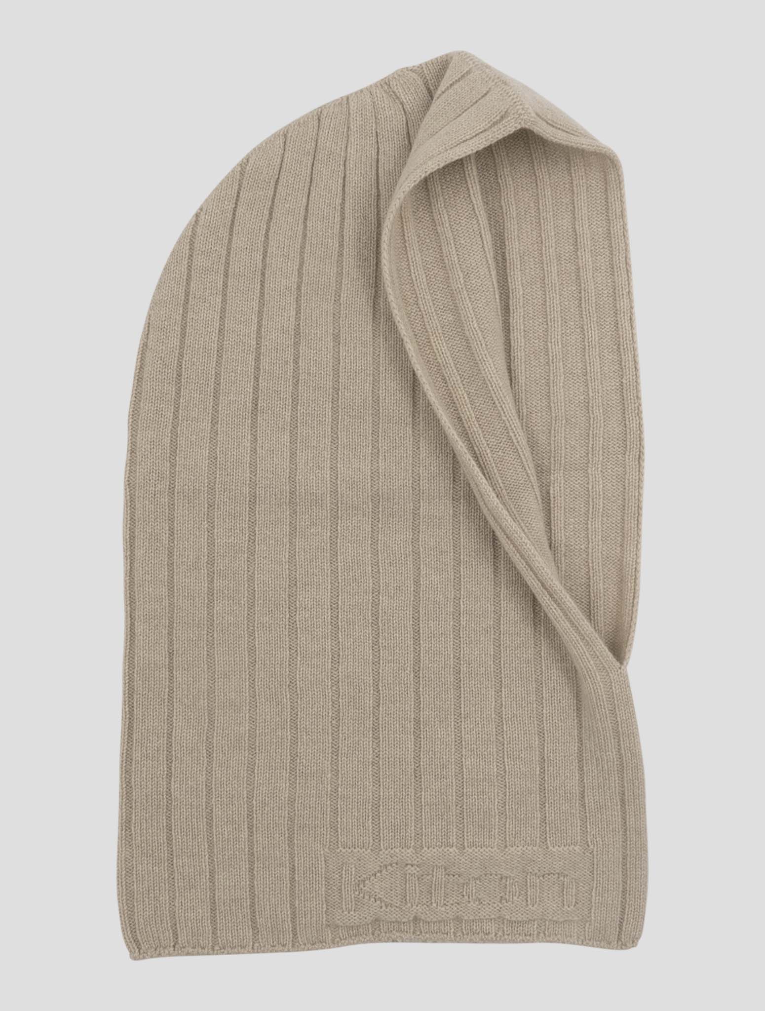 Kiton Beige Cashmere Balaclava Women