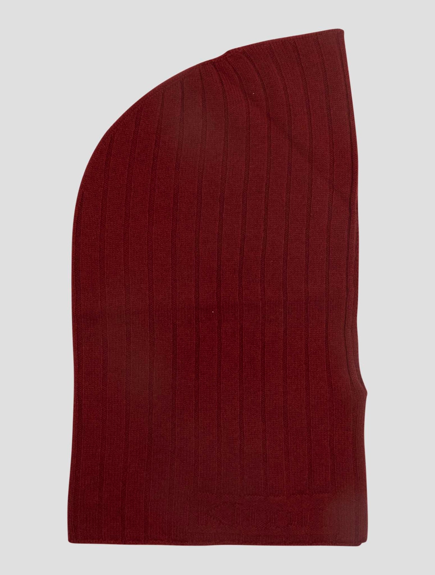 Kiton Red Cashmere Balaclava Women