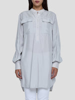 Kiton Gray Lyocell Viscose Ea Shirt Women