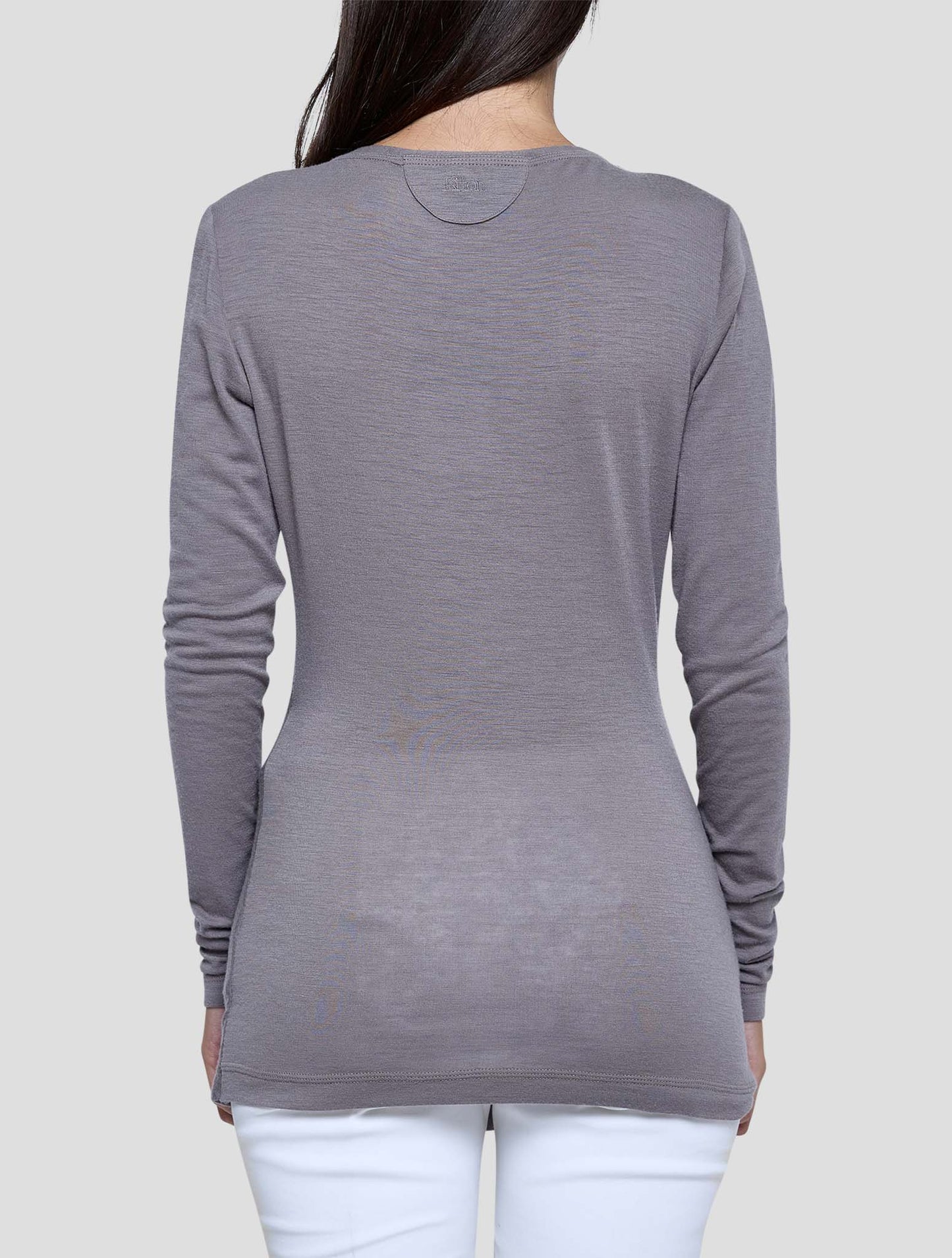 Kiton Taupe Cashmere Ea Shirt Women
