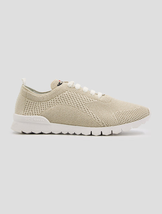 Kiton Light Beige Cashmere Pl Sneakers Women