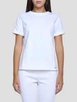 Kiton White Cotton Ea T-Shirt Women