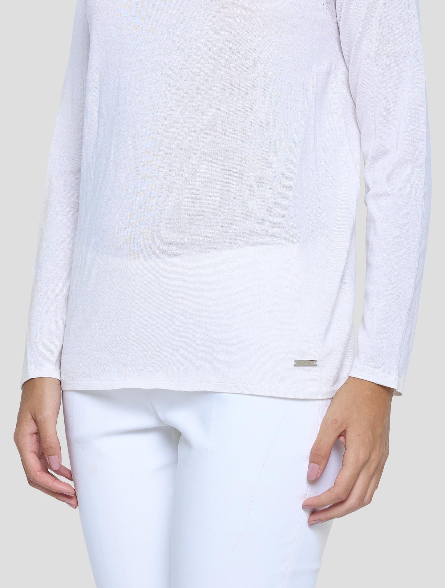 Kiton Beige Cashmere Silk Sweater Turtleneck Women
