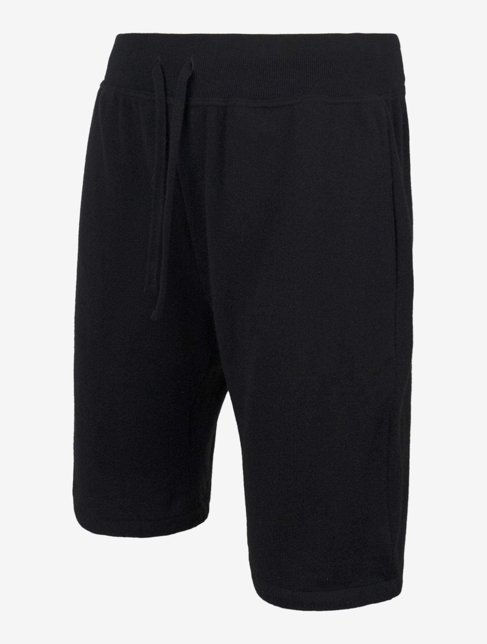 Kiton Black Cashmere Short Pants