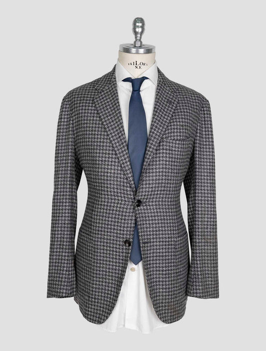 Kiton Dark Gray Cashmere Blazer