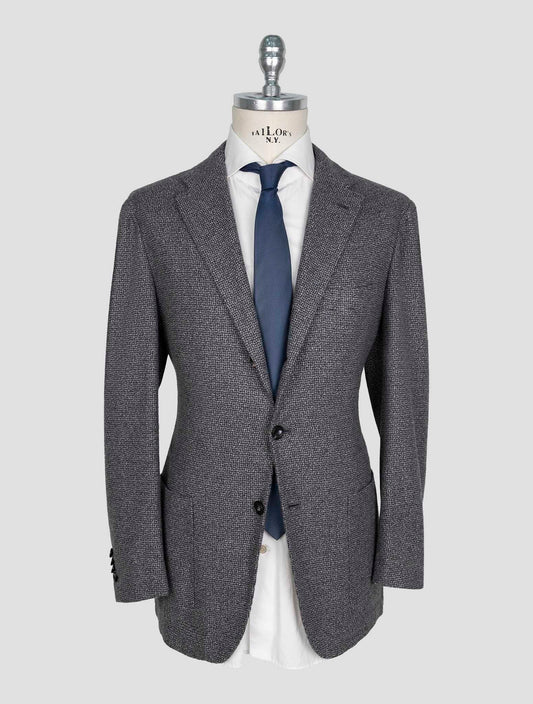 Kiton Dark Gray Cashmere Blazer