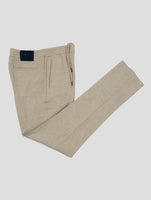 Kiton Beige Wool Pa Pants