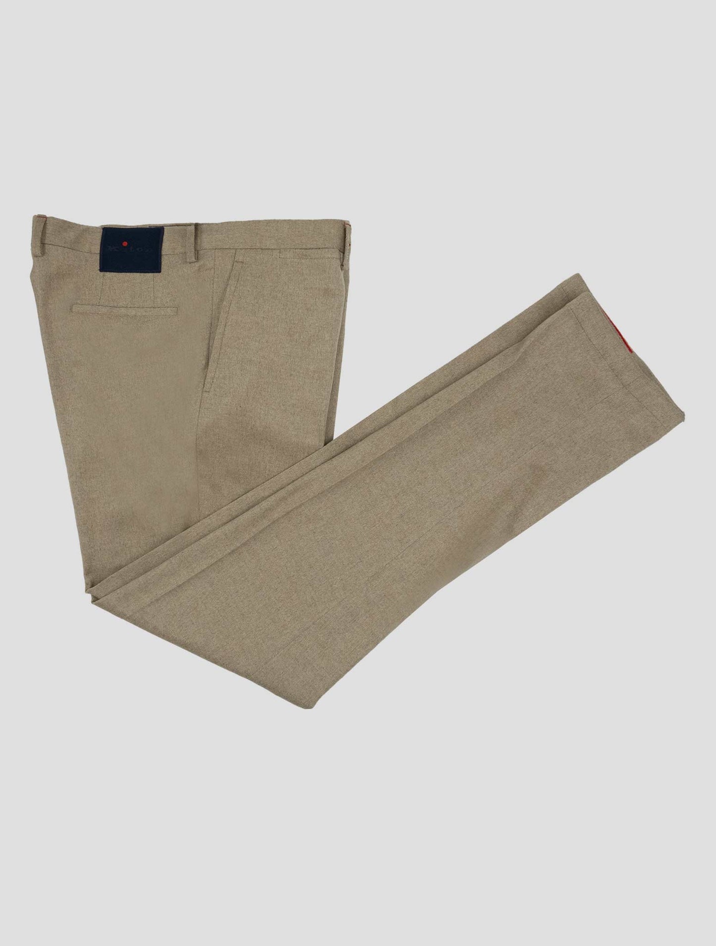 Kiton Beige Cashmere Silk Pa Ea Pants