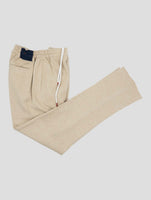 Kiton Beige Cashmere Pa Pants