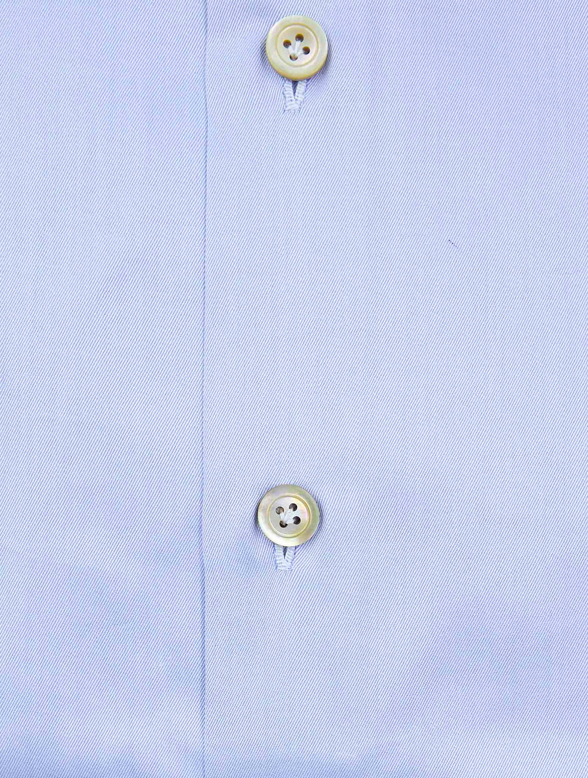 Kiton Light Blue Cotton Shirt