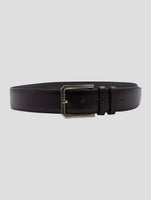 Kiton Burgundy Leather Belt
