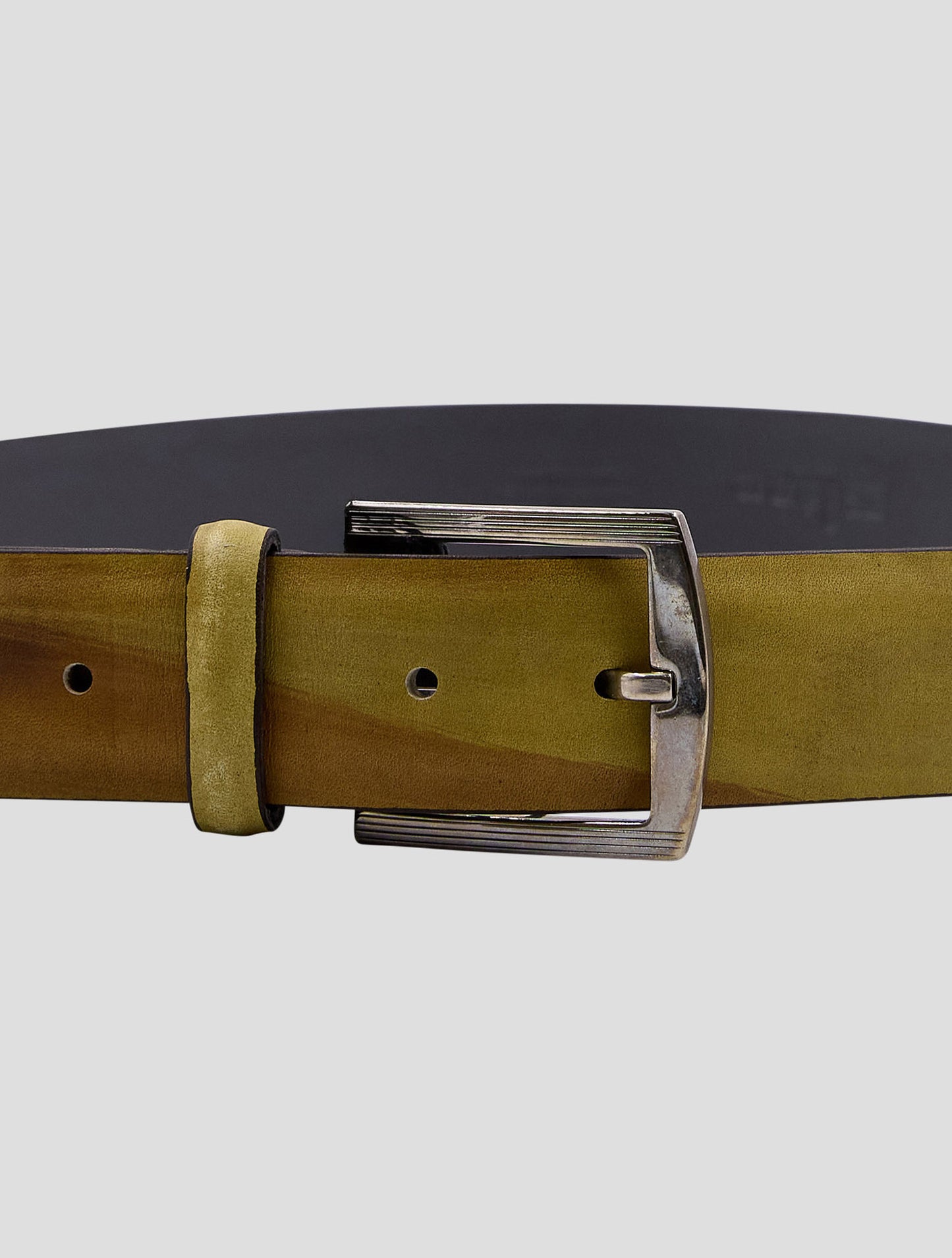 Kiton Light Brown Leather Belt