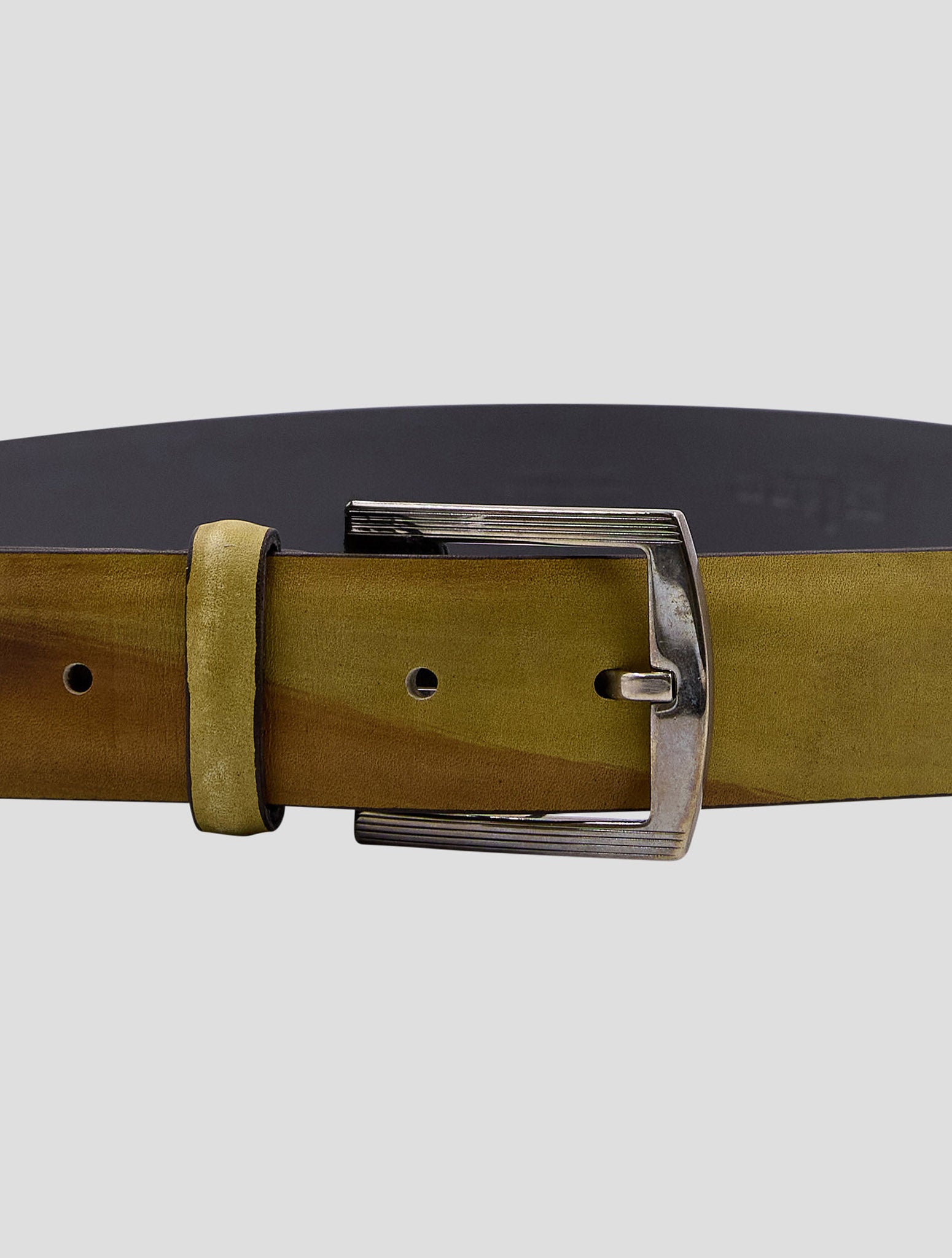 Kiton Light Brown Leather Belt