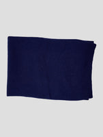 Kiton Blue Cashmere Scarf 30x180