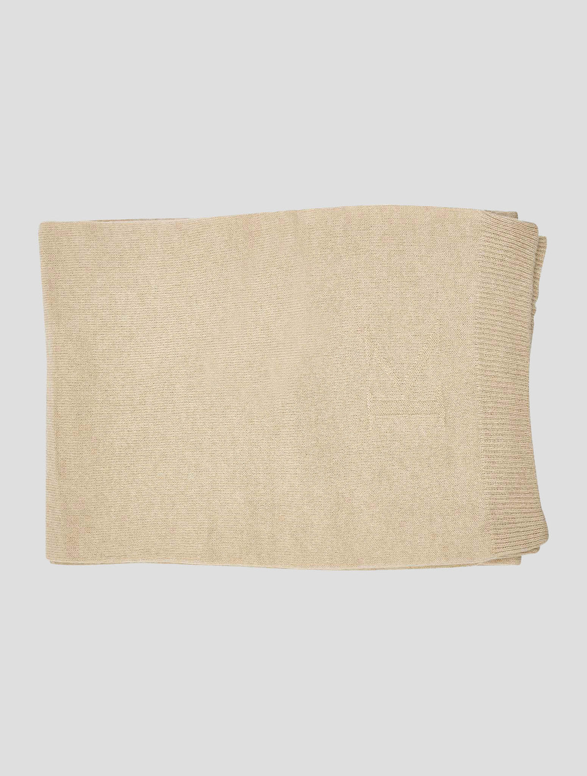 Kiton Beige Cashmere Scarf 30x180