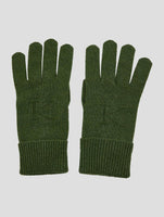 Kiton Green Cashmere Gloves