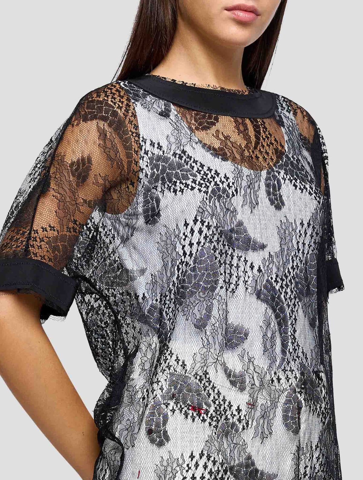 Kiton Black Viscose Pa Shirt Women