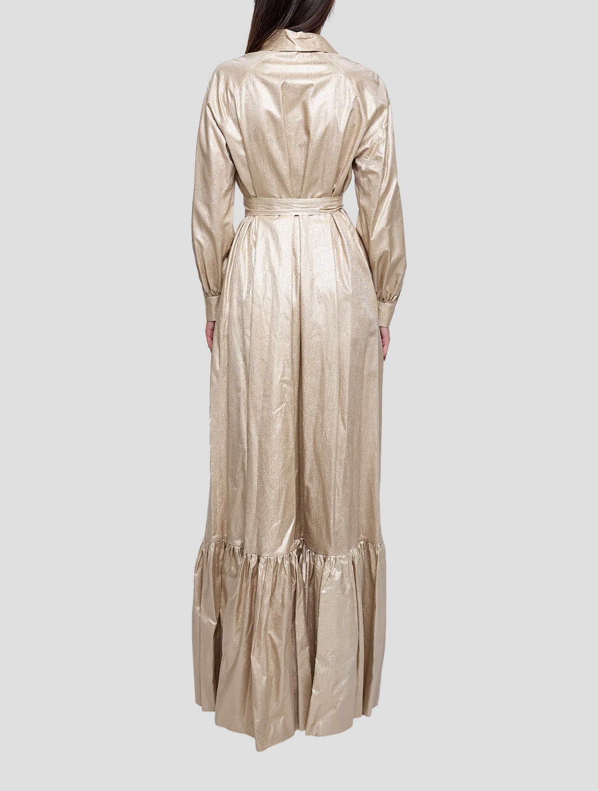 Kiton Beige Silk Dress Women