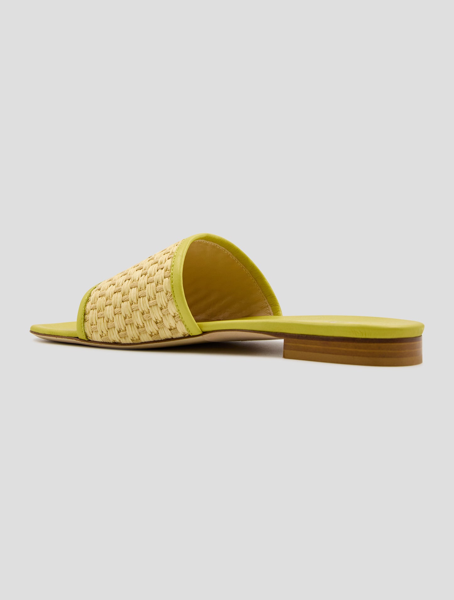 Kiton Yellow Beige Leather Suede Sandals Women