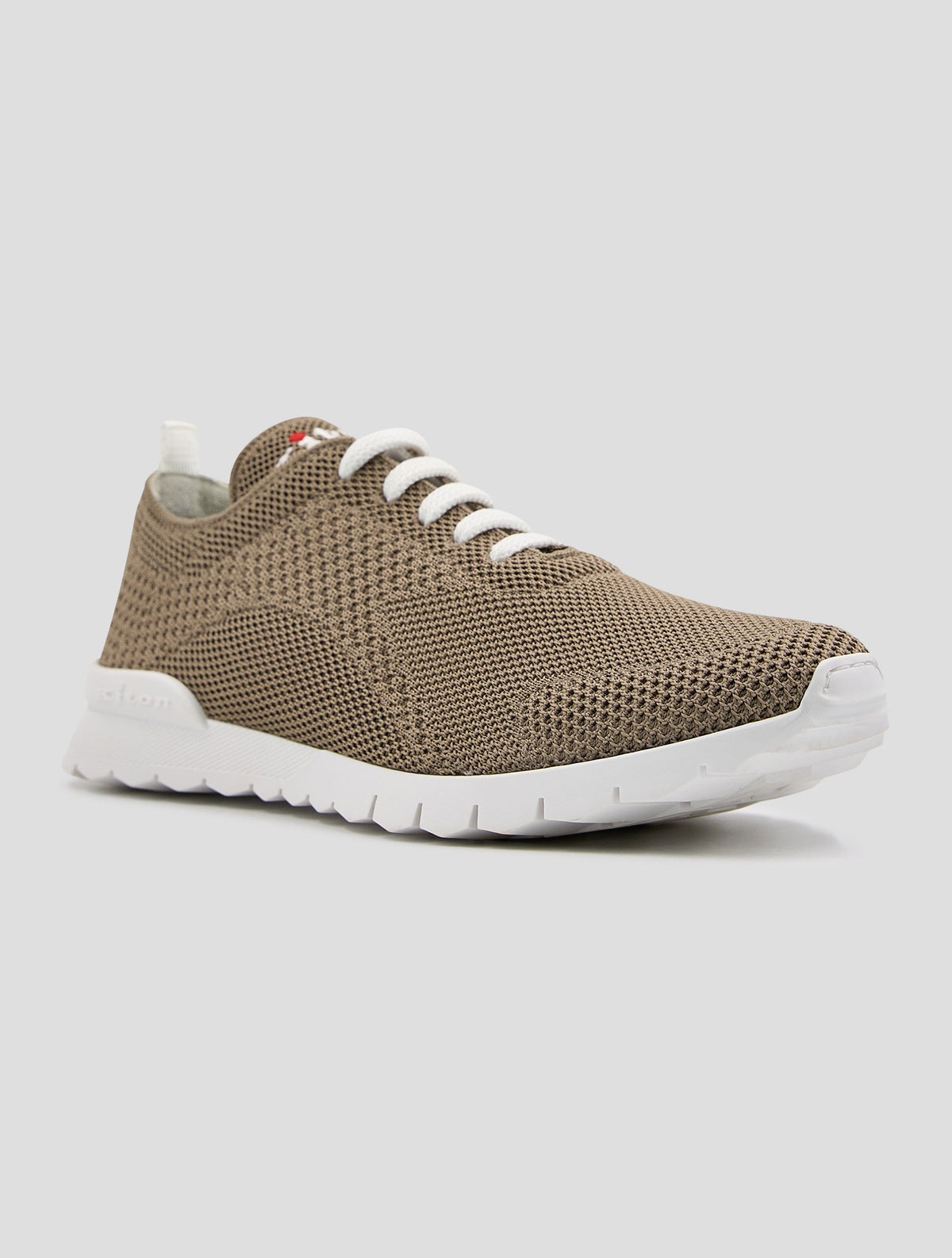 Kiton Brown Cotton Ea Sneakers Women