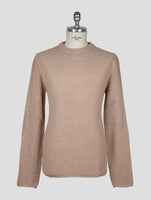 Kiton Brown Cashmere Sweater Crewneck